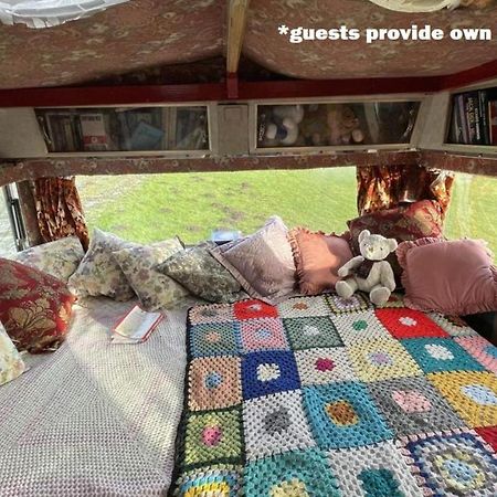 2 X Double Bed Glamping Wagon At Dalby Forest Scarborough Ngoại thất bức ảnh