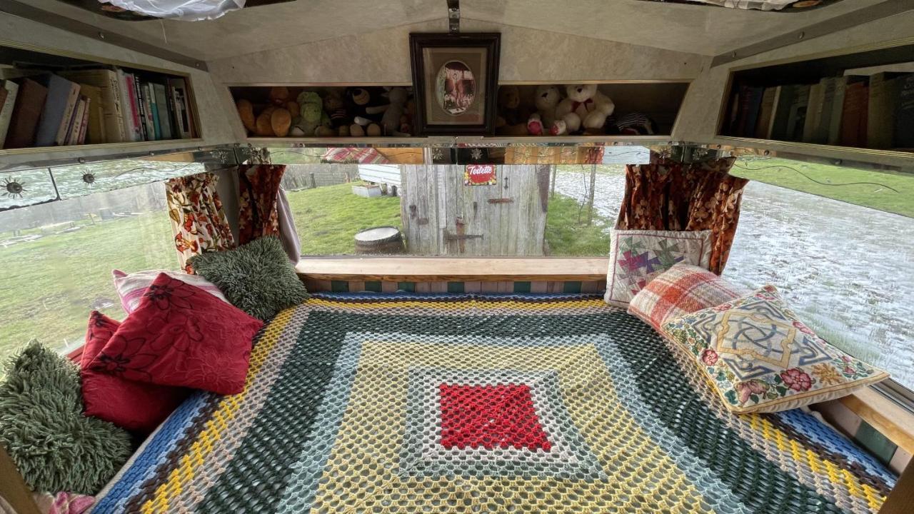 2 X Double Bed Glamping Wagon At Dalby Forest Scarborough Ngoại thất bức ảnh